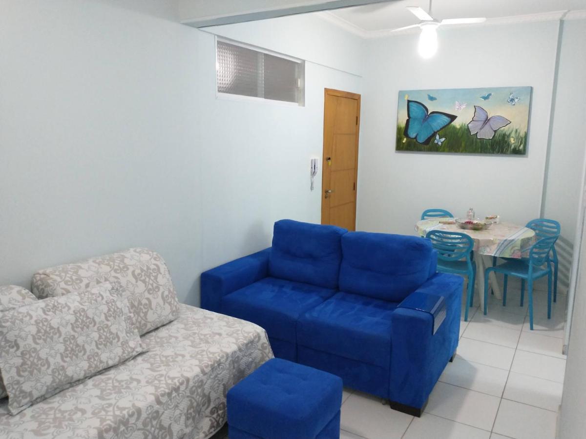 سانتوس Apto Em Santos, Condominio Frente Ao Mar, Garagem, Internet 250Mb, Wifi E Netflix Gratis, Smart Tv, 1 Dorm المظهر الخارجي الصورة